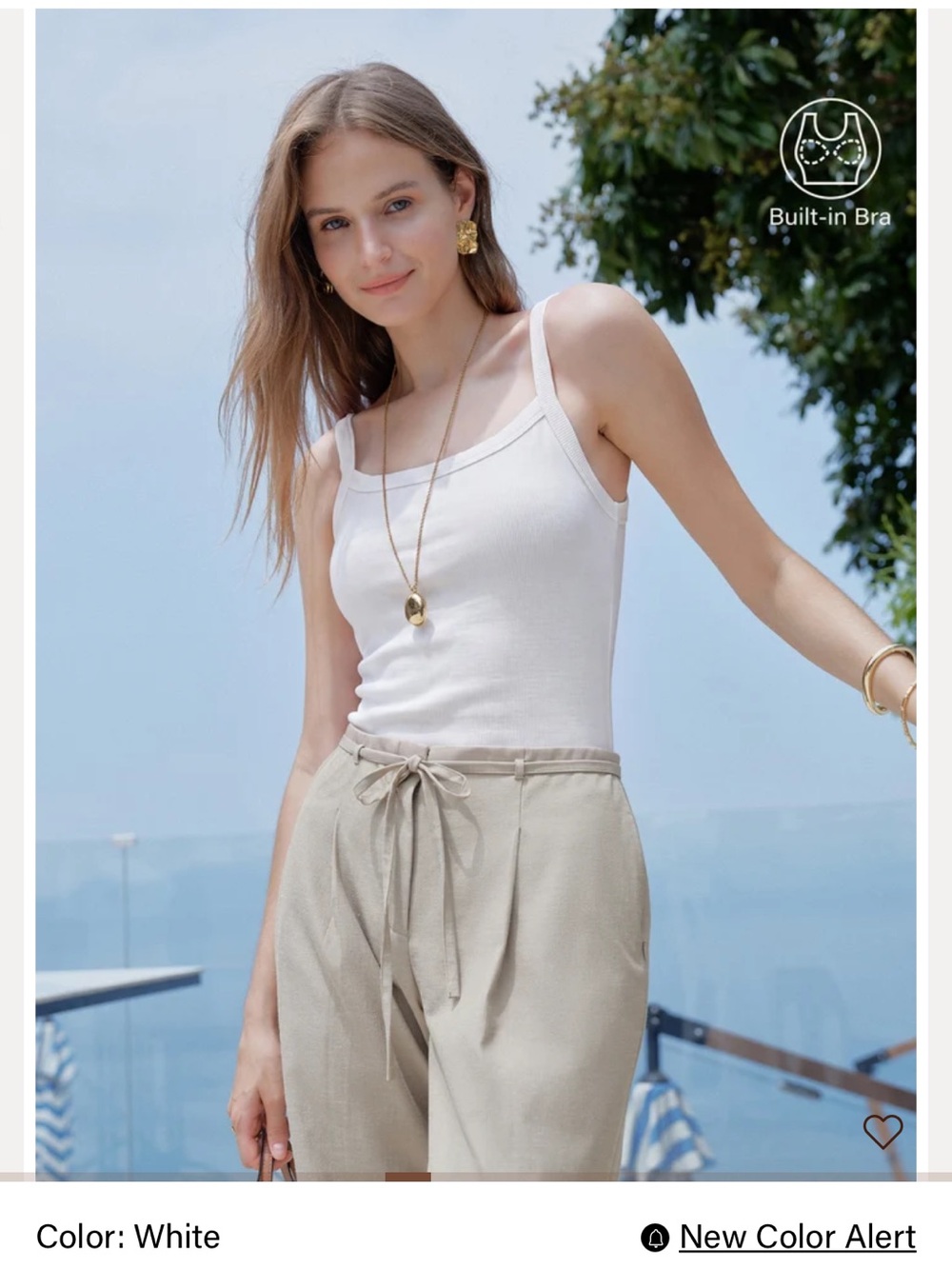OGL Everyday Cotton Low Back New Airy Bra Tank